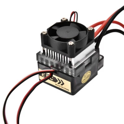 Für RC Auto Boot Double Ways 300A ESC Bürstenmotor drehzahlregler mit Lüfter DE - Bild 1 von 4