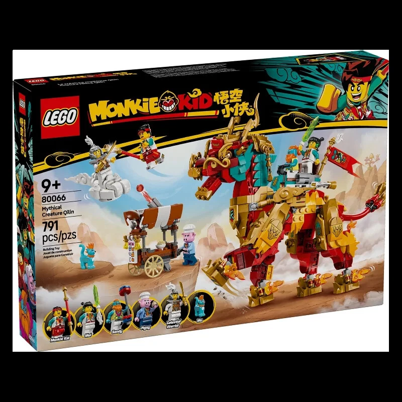 LEGO Monkie Kid Mythical Creature Qilin Set 80066 New & Sealed FREE POST - Image 1 of 4