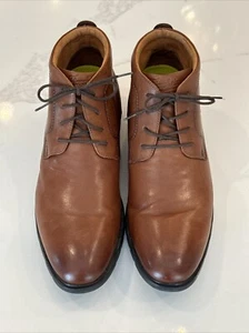 Florsheim Herren WESTSIDE Chukka Stiefel Größe 11 M Cognac Leder 13331 - 221 EUC - Bild 1 von 11