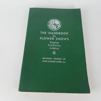1954 The Handbook for Flower Shows National Council of State Gardens Clubs - Image 1 of 4