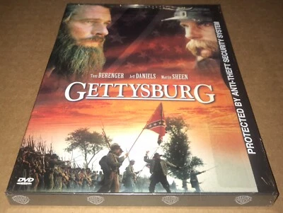 Gettysburg (DVD, 2000) Brand NEW - Tom Berenger, Jeff Daniels, Martin Sheen - Image 1 of 2
