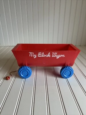 Vintage Plastic My Block Wagon Great Condition - Image 1 of 4