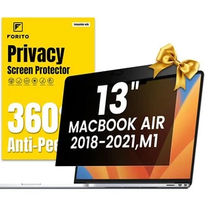 360° Privacy Screen Protector Compatible with MacBook Air 13 inch 2018 2019 2... - Picture 1 of 7