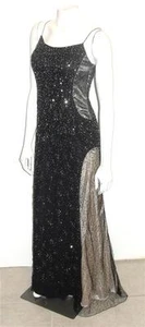 ALYCE DESIGNS ~ VERZIERT ~ NIETEN ~ HOCHZEIT/ABSCHLUSSBALL/FESTZUG ~ FORMELLES ABENDKLEID ~ 6-8 - Bild 1 von 1