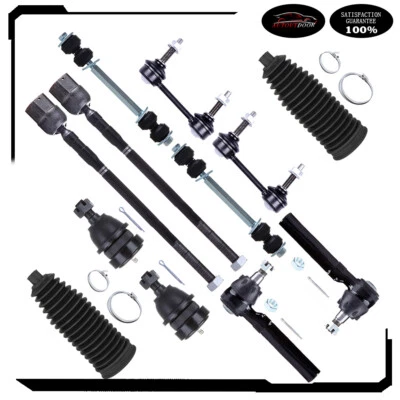 Para Ford Mustang 1999-2004 12 piezas rótulas delanteras barra estabilizadora extremo eslabón extremo varilla de amarre Foto 1 de 4