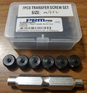 Juego de 6 tornillos de transferencia métrica 16 mm x 2,0 herramienta y troquel M16 PRM Pro - Imagen 1 de 2