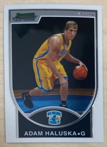 ADAM HALUSKA RC - 2007-08 Bowman Chrome #142 [2539/2999] - NEW ORLEANS HORNETS - Picture 1 of 2