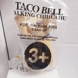 VINTAGE Taco Bell Talking Chihuahua Plush Here Lizard, Lizard, Free Tacos. NEW! - Picture 1 of 12