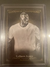 2016 Goodwin Champions Lebron James Black And White Parallel #123