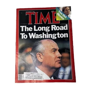 TIME Magazine: Dec 1987 The Long Road to Washington - Mikhail Gorbachev - Picture 1 of 8