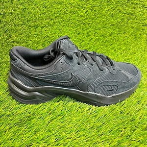 Nike AL8 Triple Black Womens Size 7 Athletic Running Training Shoes Sneakers - Picture 1 of 8