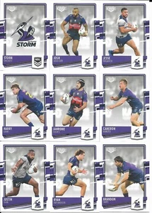 2021 Nrl Elite Base Team Set STORM (9 Cards) (Authorised TLA Dealer) - Picture 1 of 1