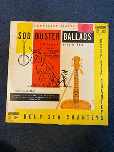 Sod Buster Ballads/Deep Sea Chantyes Commodore FL30,002 VG/VG - Picture 1 of 6