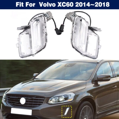 31364330 31364331 Pair Left&Right Fog Lamp Light LED For Volvo XC60 2014-2018 - Изображение 1 из 4