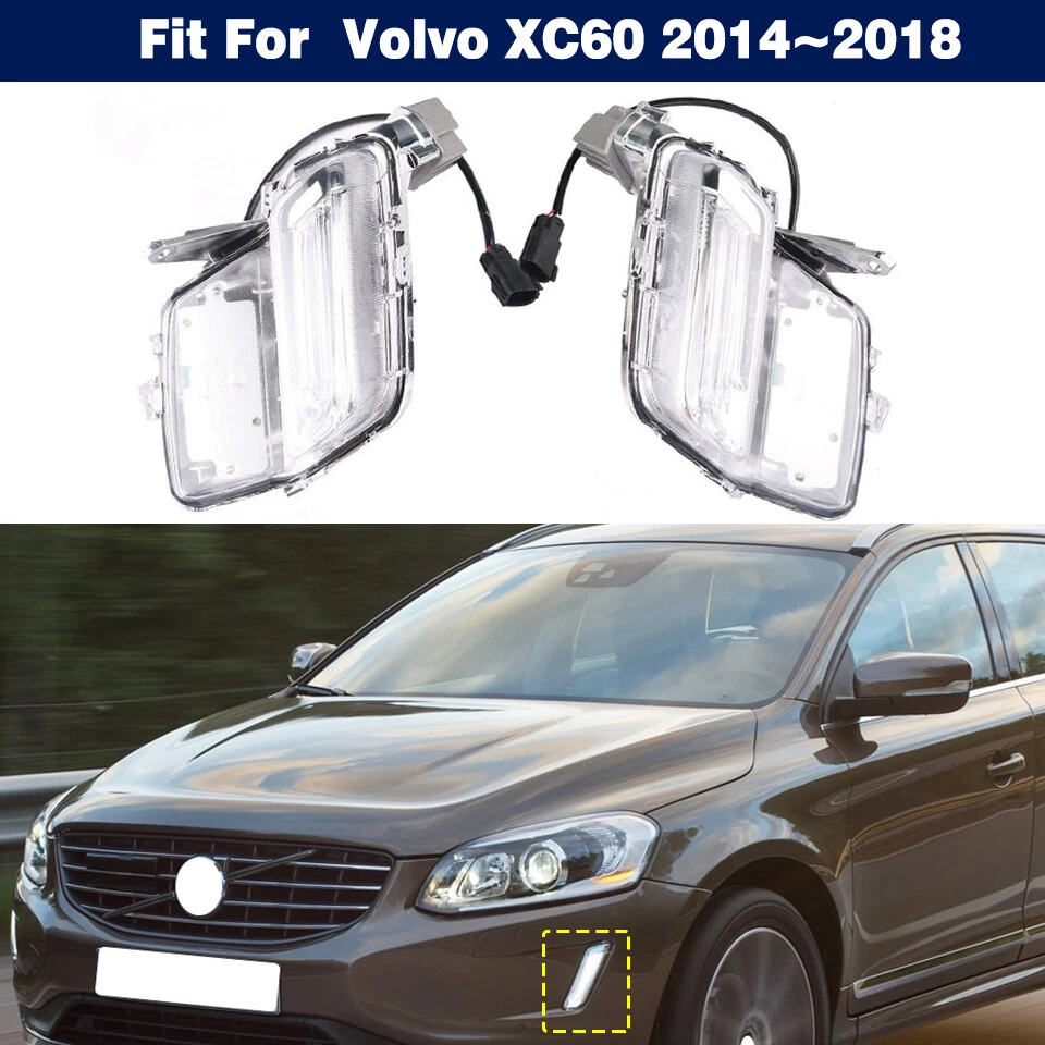 31364330 31364331 Pair Left&Right Fog Lamp Light LED For Volvo XC60 2014-2018 - Изображение 1 из 4