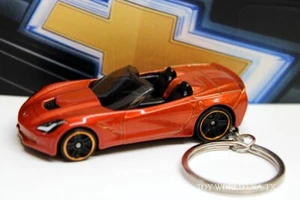 Custom Key Chain '14 Chevy C7 Corvette Stingray Convertible - Picture 1 of 1