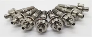 Titanium EXHAUST Manifold Stud Kit for MITSUBISHI EVO 1-9 4G63 GRADE 5 6AL-4V - Bild 1 von 3