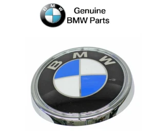 BMW Genuine E83 X3 Rear Trunk Hatch BMW Emblem Decal Badge 51143401005 - Picture 1 of 1