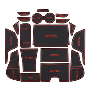 Gate Slot Cup Pad for Nissan Ariya 2023-24 Car Inner Accessories Non-Slip Mats - Picture 1 of 13