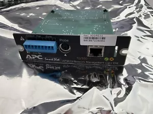 APC Smart Slot AP9619 USV Netzwerk Management Karte EM getestet 10/100 3 verfügbar - Bild 1 von 3