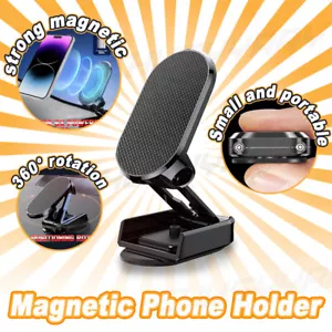 360° Rotation starkes magnetisches Magazin sichere Autohalterung Armaturenbrett Handyhalter - Bild 1 von 14