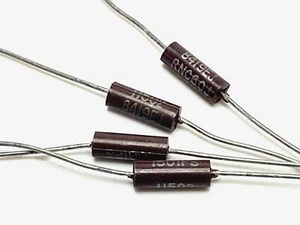 4pcs - IRC RNC60J 1.5K (1K5) 0.5W (1/2W) 1% Mil Metal Glaze Resistor - Afbeelding 1 van 4