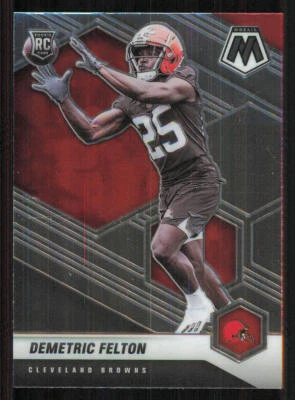 2021 Panini Mosaic #394 Demetric Felton RC - Image 1 of 2