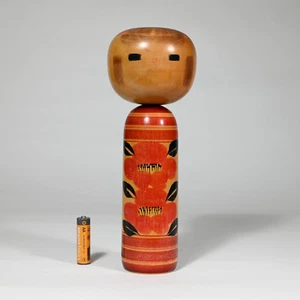 Master HASHIME TAKAHASHI Sosaku Kokeshi Signed 1970s Japan  - 9.5", 1 lb (K654) - Picture 1 of 18