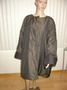 I.G.O.R by IGOR DOBRANIC DOUBLE FACE OVERSIZED PUFFER COAT IN BLACK /BROWN sz M - Picture 1 of 11