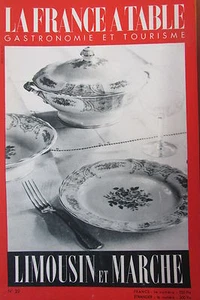 GASTRONOMIE TOURISME FOLKLORE REVUE LA FRANCE A TABLE de 1952 N° 39 LE LIMOUSIN  - Bild 1 von 2