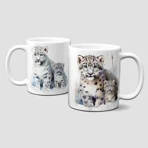oh-cuptastic-Kaffeetasse-Weihnachten-Advent-Tiere-Schneeleopard-Leopard-LT-639 - Bild 1 von 1