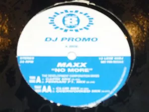 MAXX - No More - Scarce UK 4-track DJ promotional vinyl 12" Vinyl Single - Imagen 1 de 1