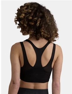 Neu mit Etikett Avia Racerback Sport-BH plus doppellagiges Netz schwarz Ruß XL (16-18) - Bild 1 von 10