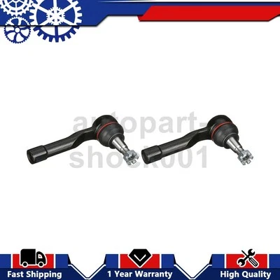 Pair Delphi Steering Tie Rod End Fits 1995 1996 INFINITI Q45 - Image 1 of 3