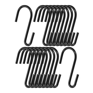 18 Pieces S Hooks Heavy Duty Plant Hangers for Plant Pots Towels Wind - Afbeelding 1 van 7