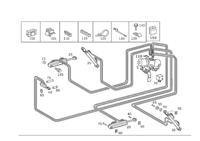 Подлинный цилиндр Mercedes-Benz 170-800-03-72 - Изображение 1 из 2