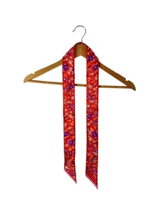 Sciarpa fascia Louis Vuitton BB LV Eden_monogramma_rosso seta rosso uomo usata - Foto 1 di 5