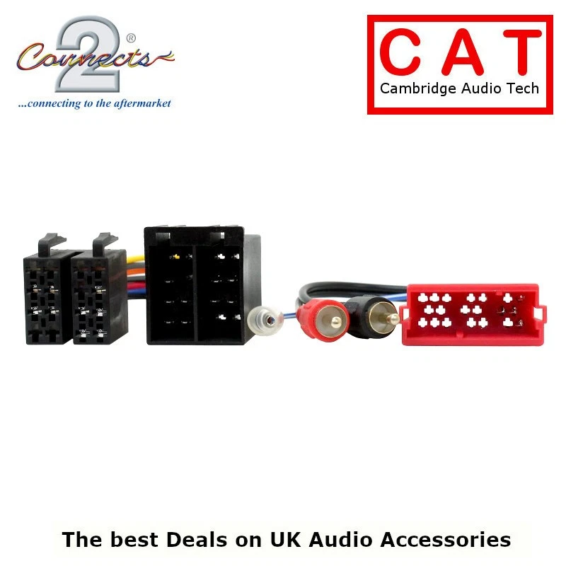 CT20AU10 Audi Active speaker Harness Adaptor lead to RCA - Image 1 of 1