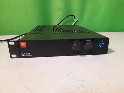 JBL CSA240Z 2x40W Drivecore Amplifier, 70V/100V, 1U Half-Rack - Image 1 of 4