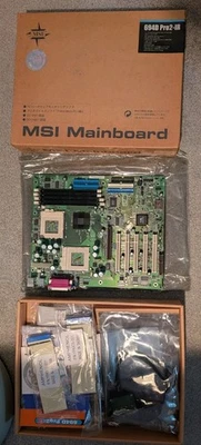 MSI 694D Pro2 -IR MS-6321 Dual CPU Socket 370 Motherboard - Image 1 of 4