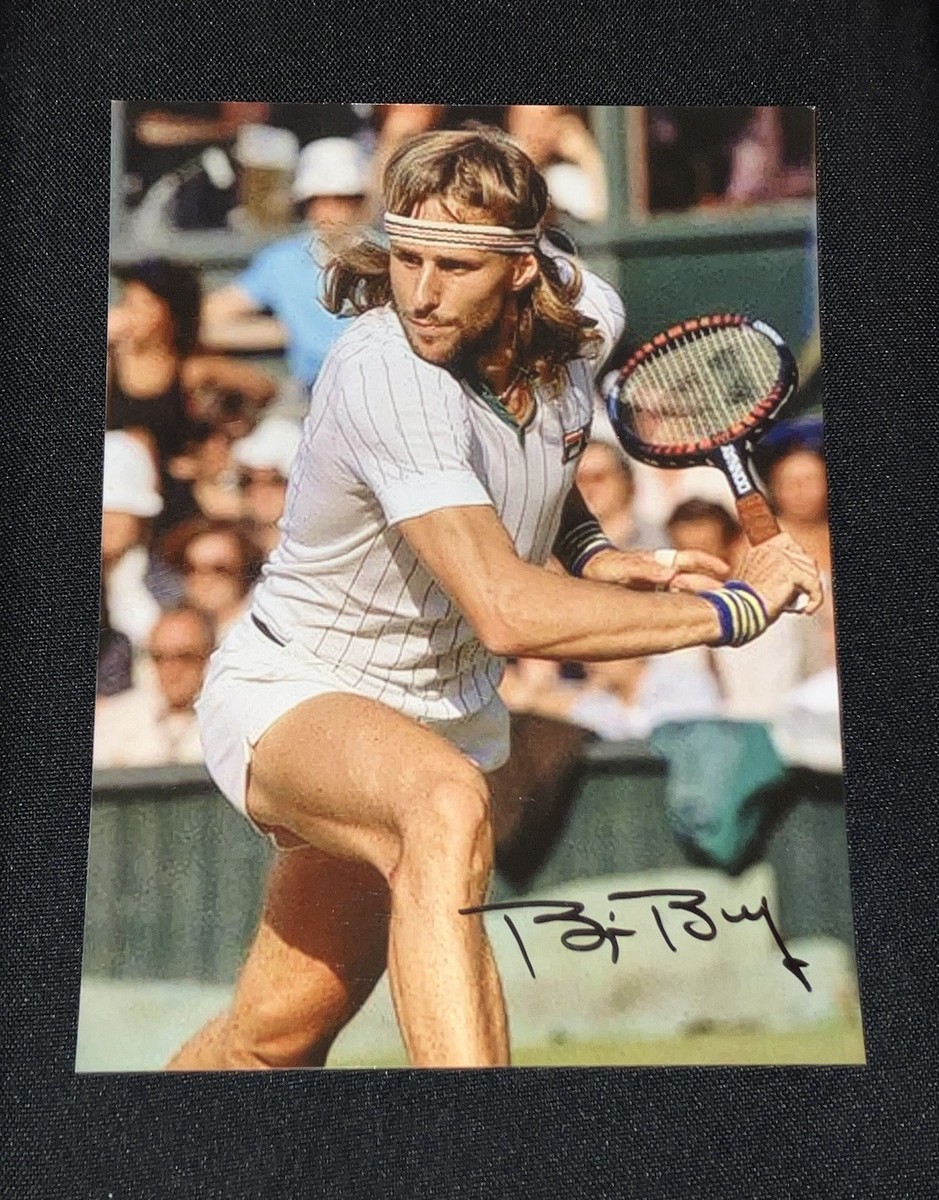 テニス　男子　ビョルン・ボルグ  証明書付き　直筆サイン入りフォト テニス 男子 ビョルン・ボルグ 証明書付き 直筆サイン入りフォト