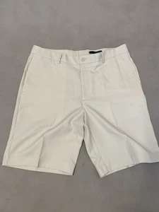 Greg Norman mens cream golf shorts size 36 new without tags - Picture 1 of 6