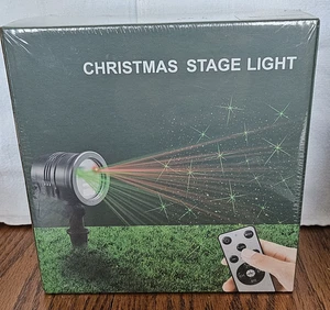 New sealed in Box Christmas Stage Light Projection 120 V Remote Control, Nice - Picture 1 of 7