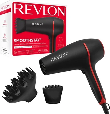 84114733/K38 REVLON Ionic Hair Dryer SMOOTHSTAY RVDR5317 2000W, Grille New - Image 1 of 4
