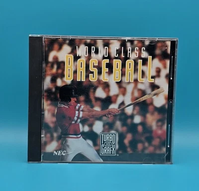 World Class Baseball (TurboGrafx-16) CIC, Tested & Working - Image 1 of 4