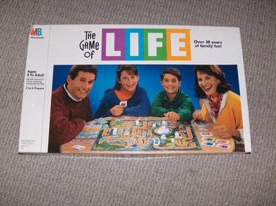 Juego de mesa clásico de colección 1991 The Game of Life Milton Bradley completo GDBX Foto 1 de 4