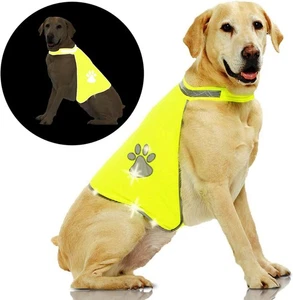 PAWISE Hund Gassi reflektierende Weste Sicherheit wasserdicht Hi Vis MEDIUM 58-66cm - Bild 1 von 6