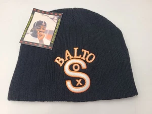 Vintage Baltimore Black Sox Beanie Winter Knit Hat Stocking Cap Men Negro League - Picture 1 of 5