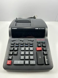 Casio DR-270TM 12 Digits Extra Large Display Heavy Duty Clock & Calendar Tested  - Picture 1 of 7