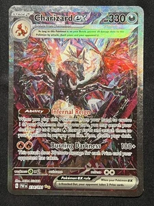2024 POKEMON PAF EN-PALDEAN FATES SPECIAL ILLUSTRATION RARE CHARIZARD EX - Picture 1 of 2